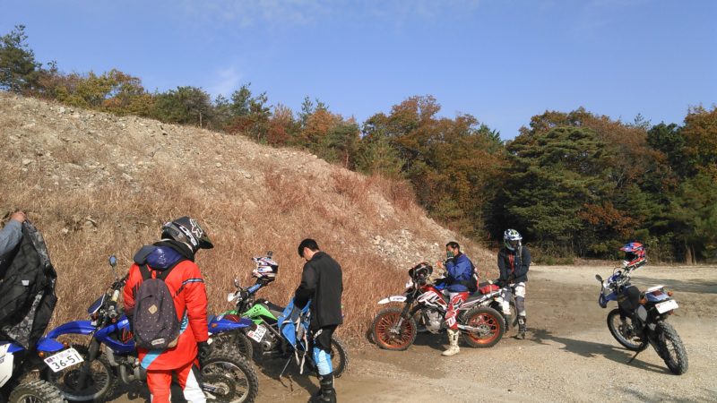 林道ツーリング　行きました！